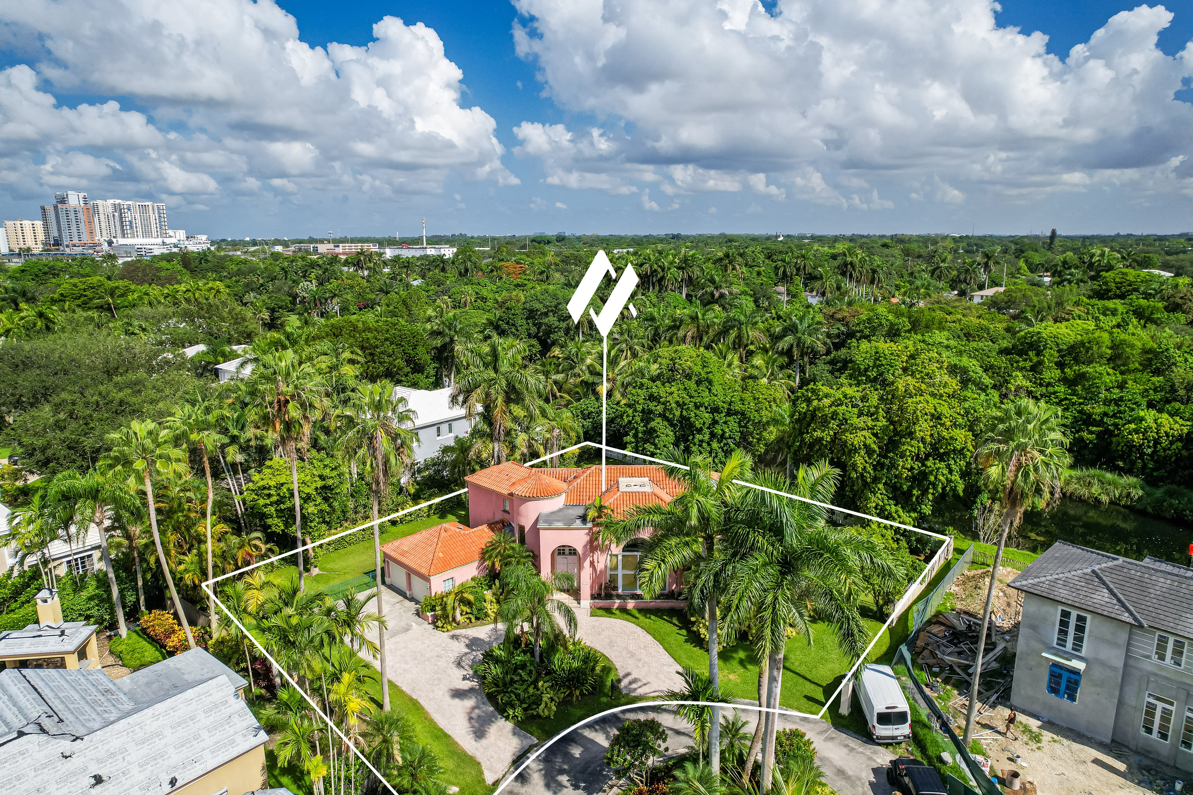 8768 Southwest 62nd Court Miami, FL 33156 - Photo 50 of 56 a view of a tennis court