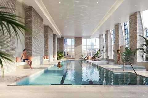 a picture of a floor plan