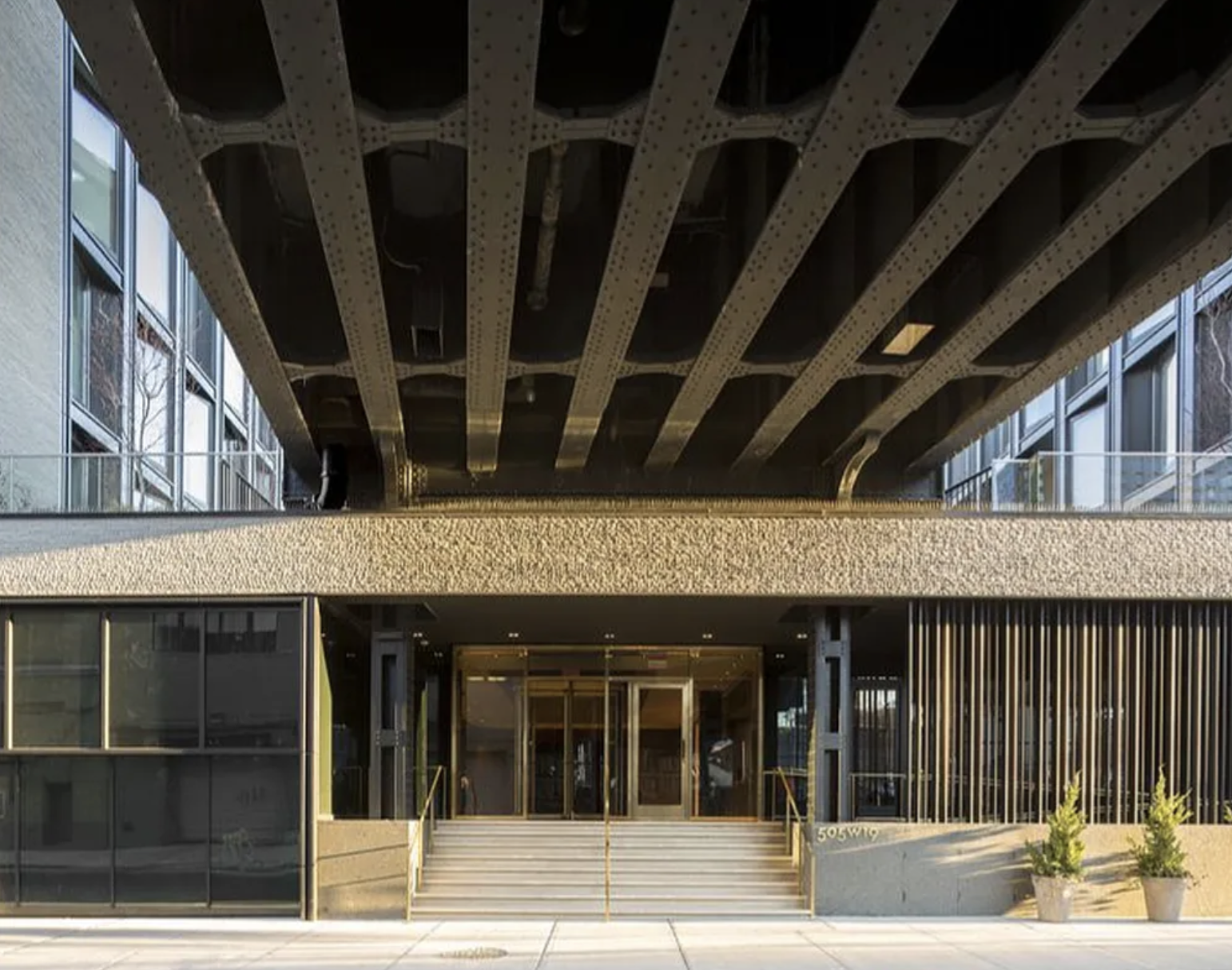 505 West 19th Street, Unit 7W Manhattan, NY 10011 - Photo 29 of 31 a view of a building entrance