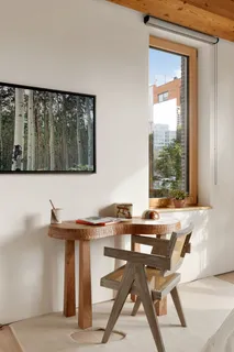 a kitchen with a sink and a window