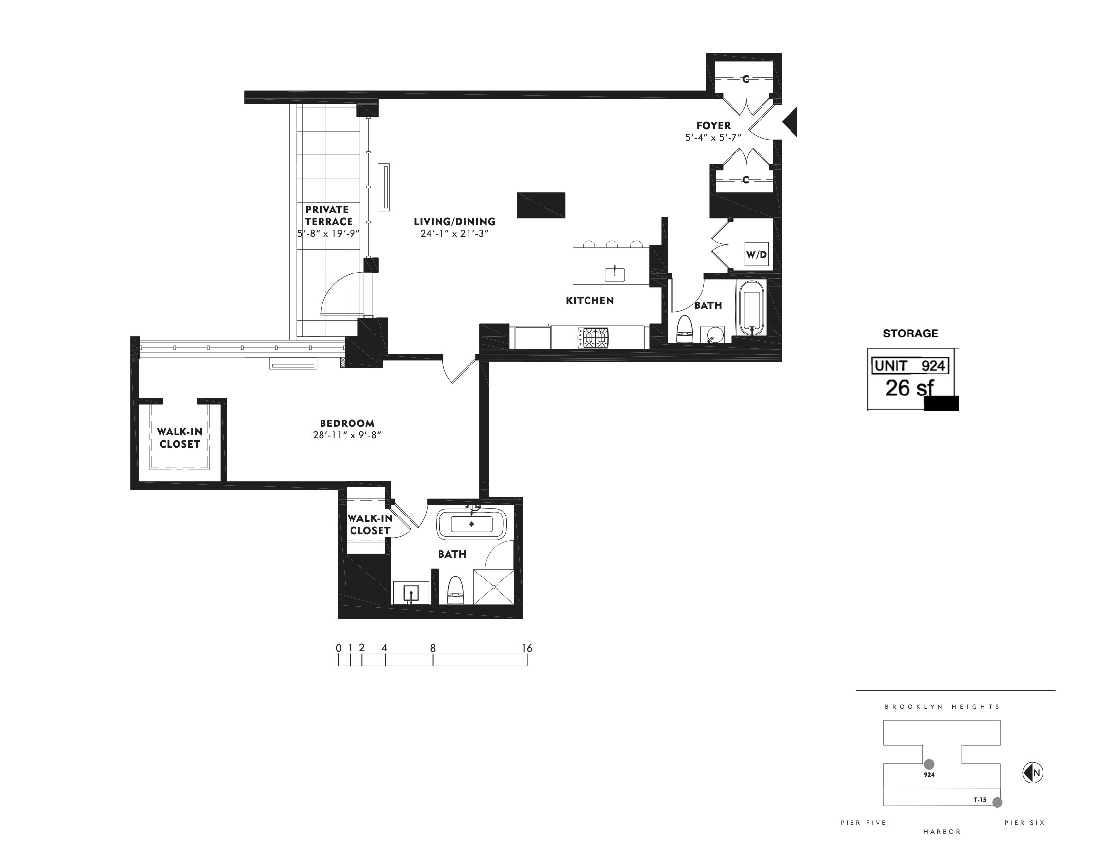 360 Furman Street, Unit 924 Brooklyn, NY 11201 - Photo 19 of 20 Gallery Image 19