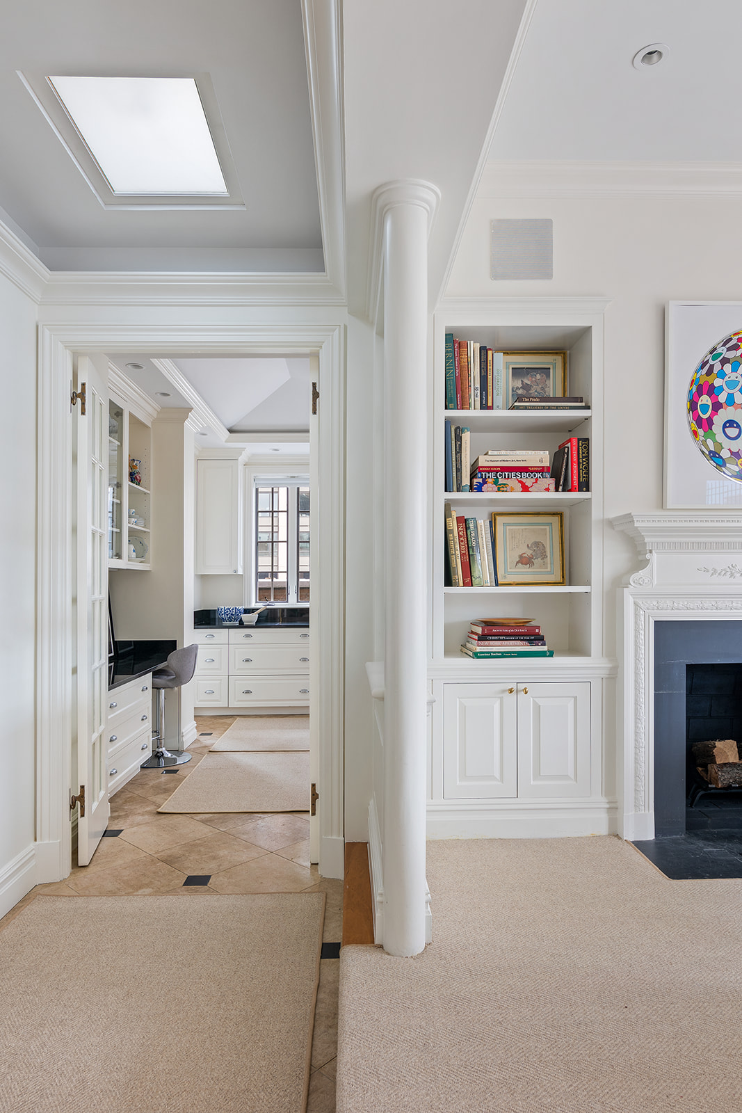 164 East 72nd Street, Unit PHC Manhattan, NY 10021 - Photo 5 of 17 a view of living room with furniture and fireplace