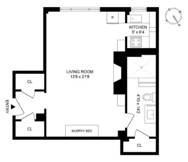 $545,000 | 220 East 73rd Street | Lenox Hill