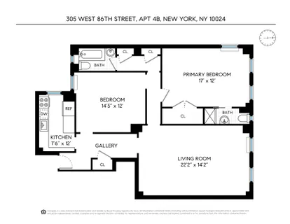 $1,500,000 | 305 West 86th Street, Unit 4B | Upper West Side