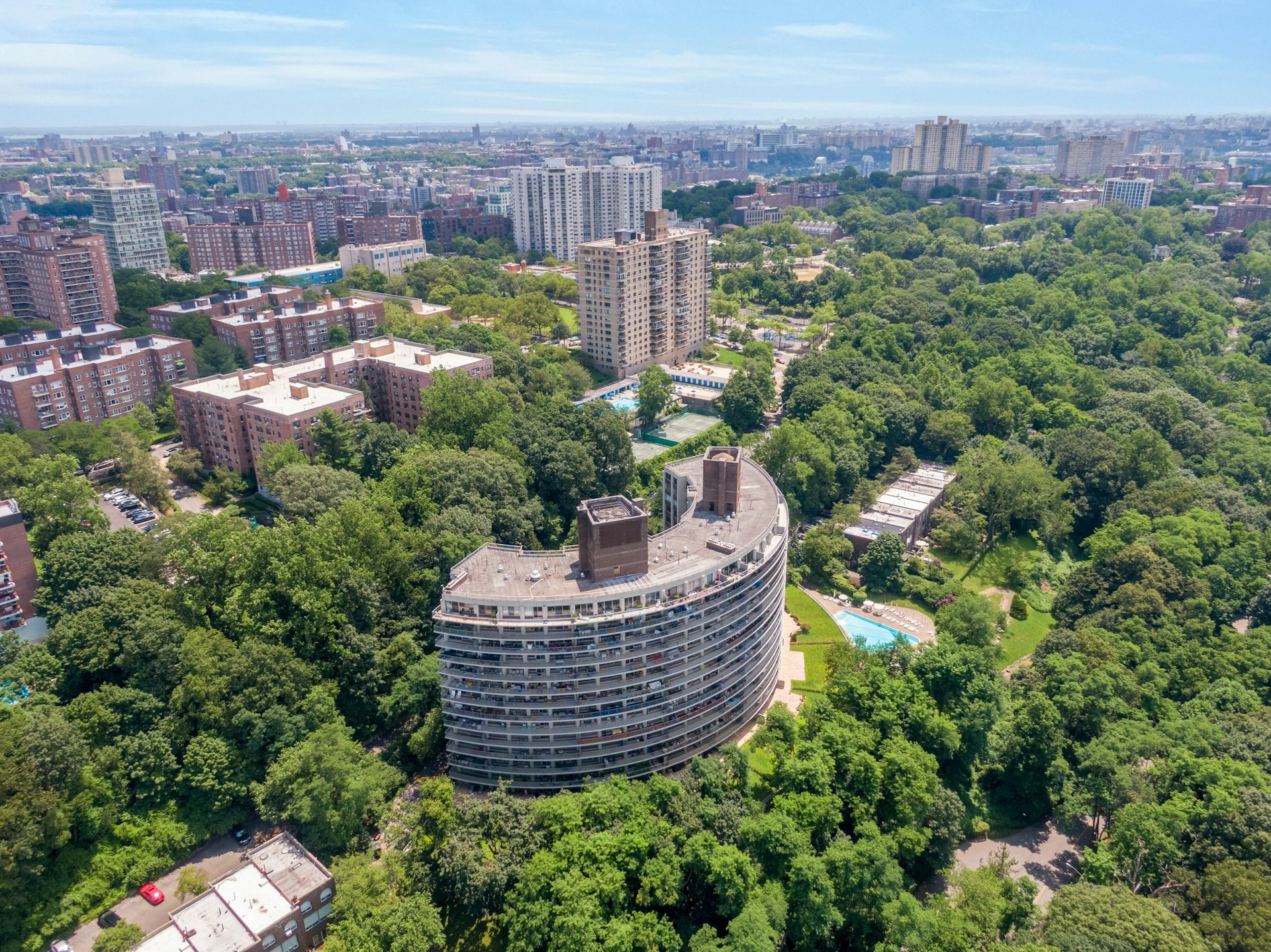 4455 Douglas Avenue, Unit 3FE Bronx, NY 10471 - Photo 46 of 53 an aerial view of multiple house