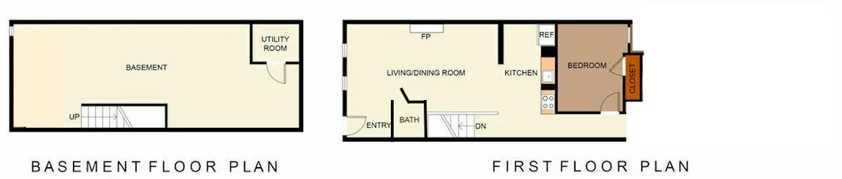 view of a living room with a large window