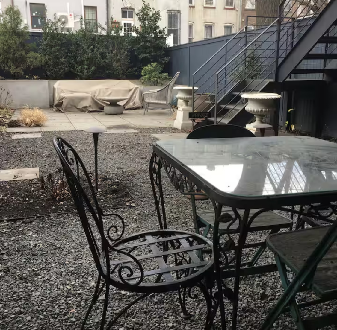 595 Madison Street, Unit GARDEN Brooklyn, NY 11221 - Photo 6 of 9 a view of house with outdoor seating