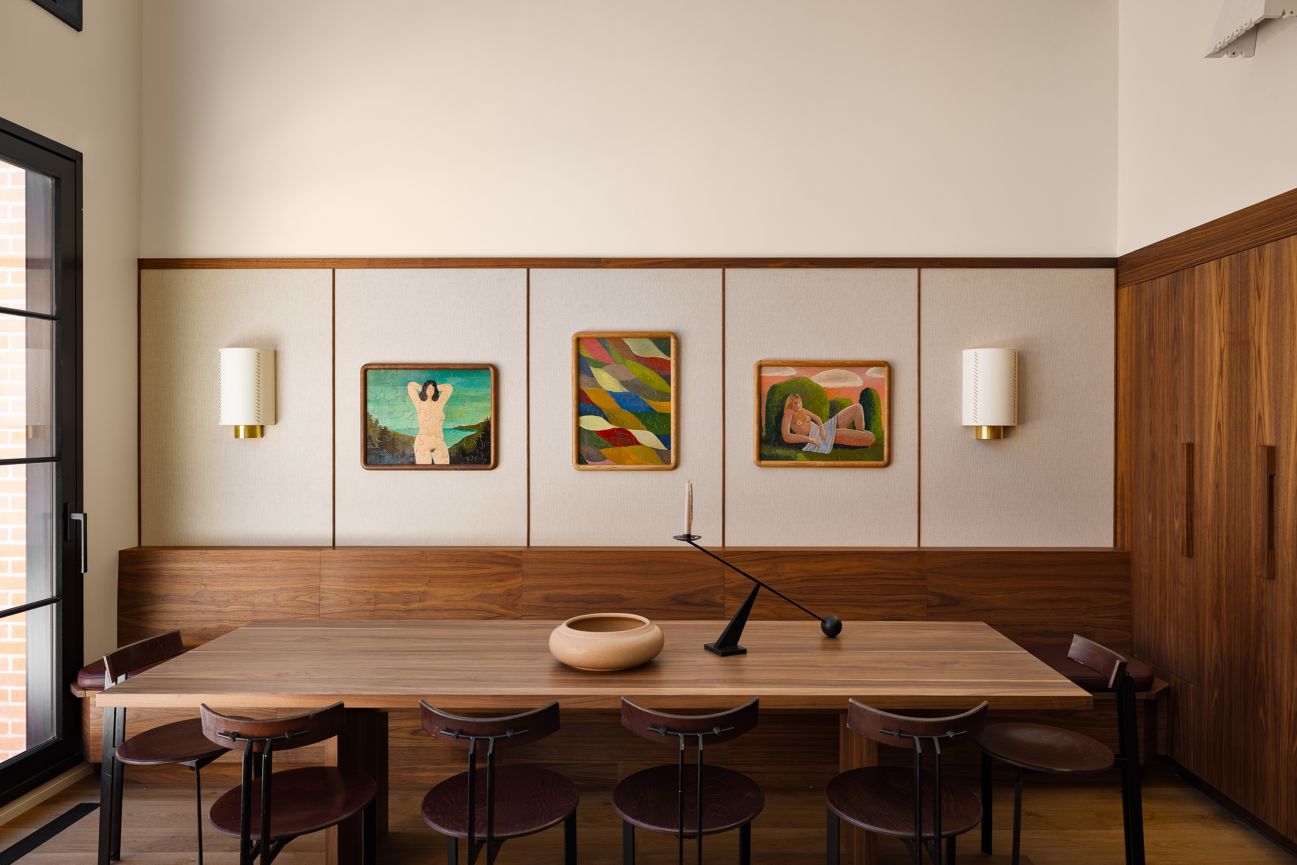 487 Henry Street Brooklyn, NY 11231 - Photo 5 of 37 a view of a dining room with furniture and wooden floor
