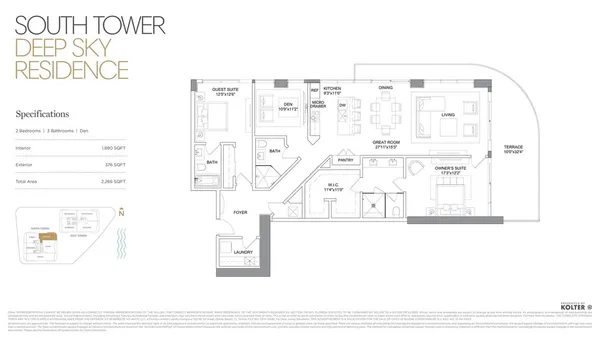 $1,997,500 | 153 North Seabreeze Boulevard, Unit 1105S, Fort Lauderdale, FL 33304