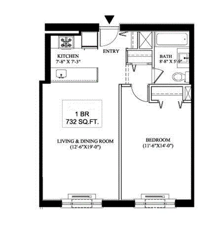 $3,500 | 41-26 27th Street, Unit 6G | Long Island City