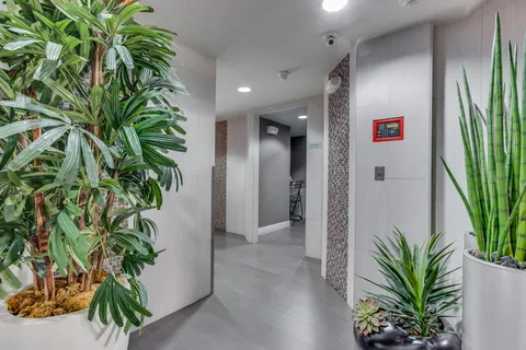 a view of walk in closet