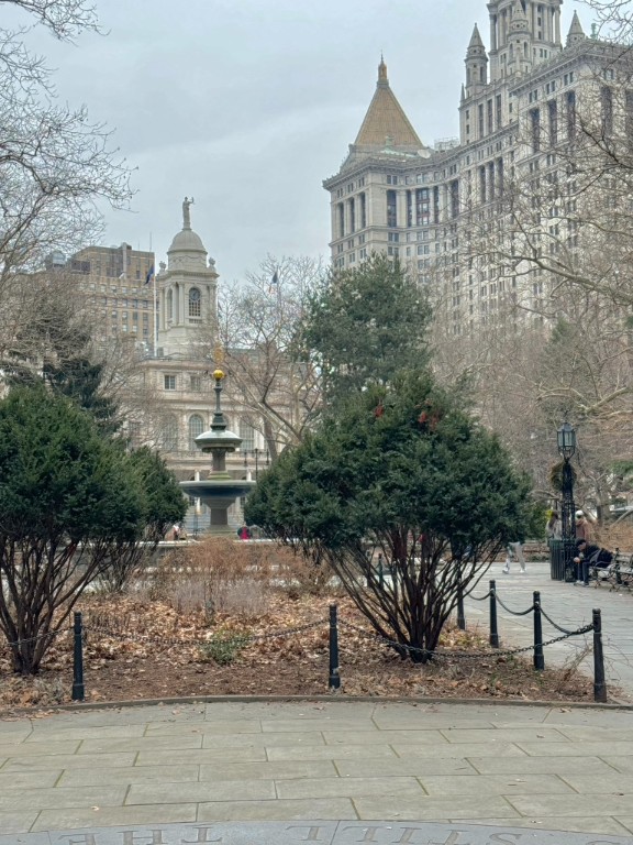 5 Beekman Street, Unit 43A Manhattan, NY 10038 - Photo 31 of 33 a front view of a house with a yard