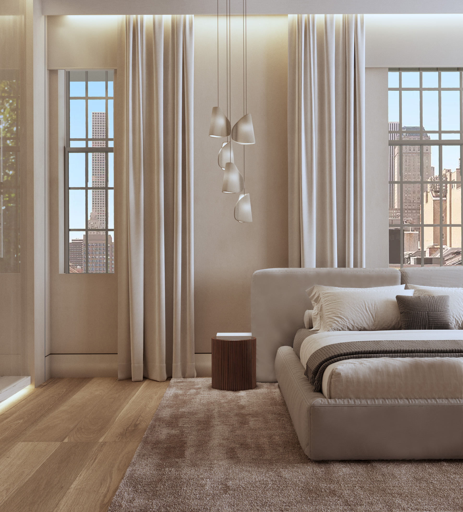 45 East 66th Street, Unit 4NW Manhattan, NY 10065 - Photo 5 of 29 a living room with furniture and a window