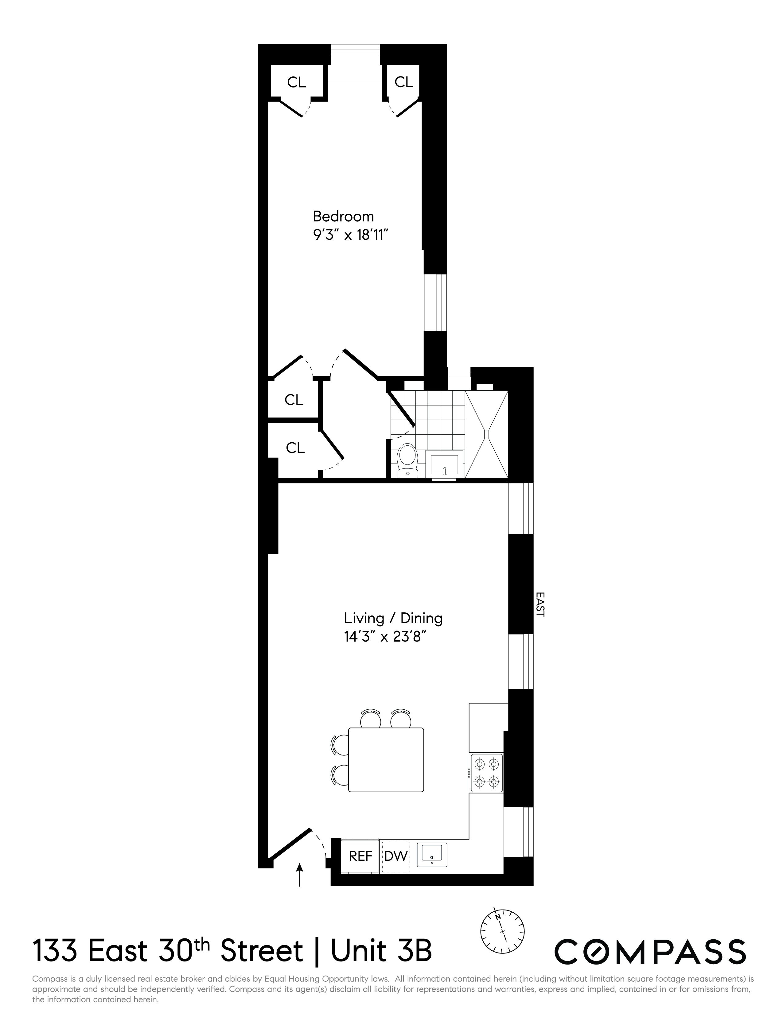 133 East 30th Street, Unit 3B Manhattan, NY 10016 - Photo 20 of 20 Gallery Image 20