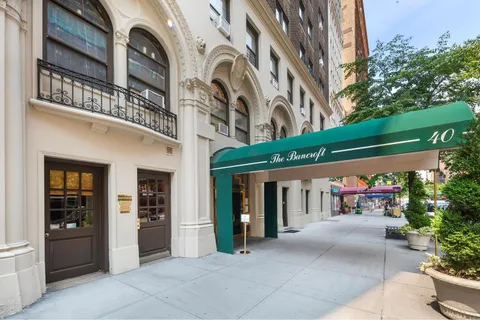 a view of a building with entryway