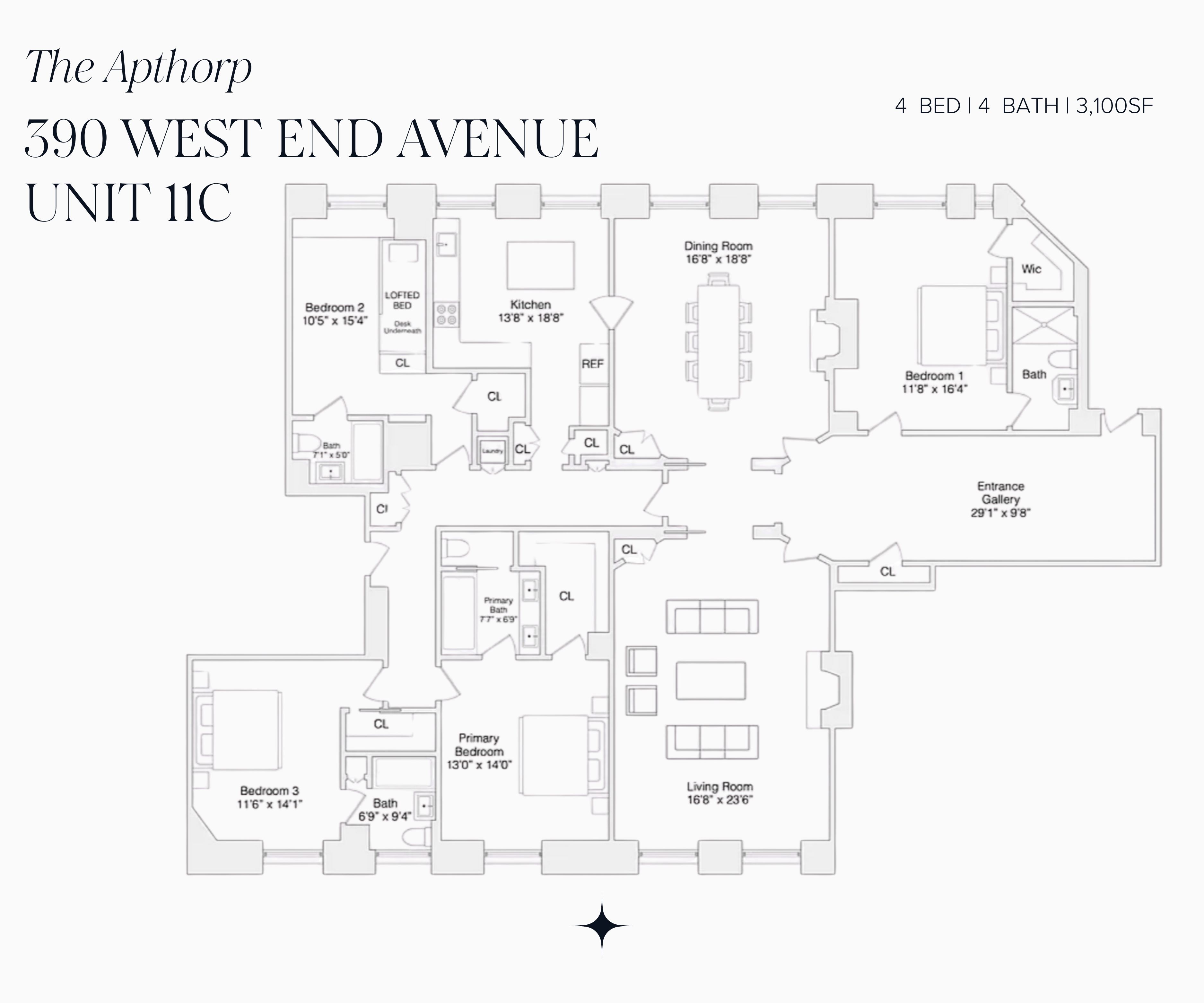 390 West End Avenue Upper West Side New York NY 10024