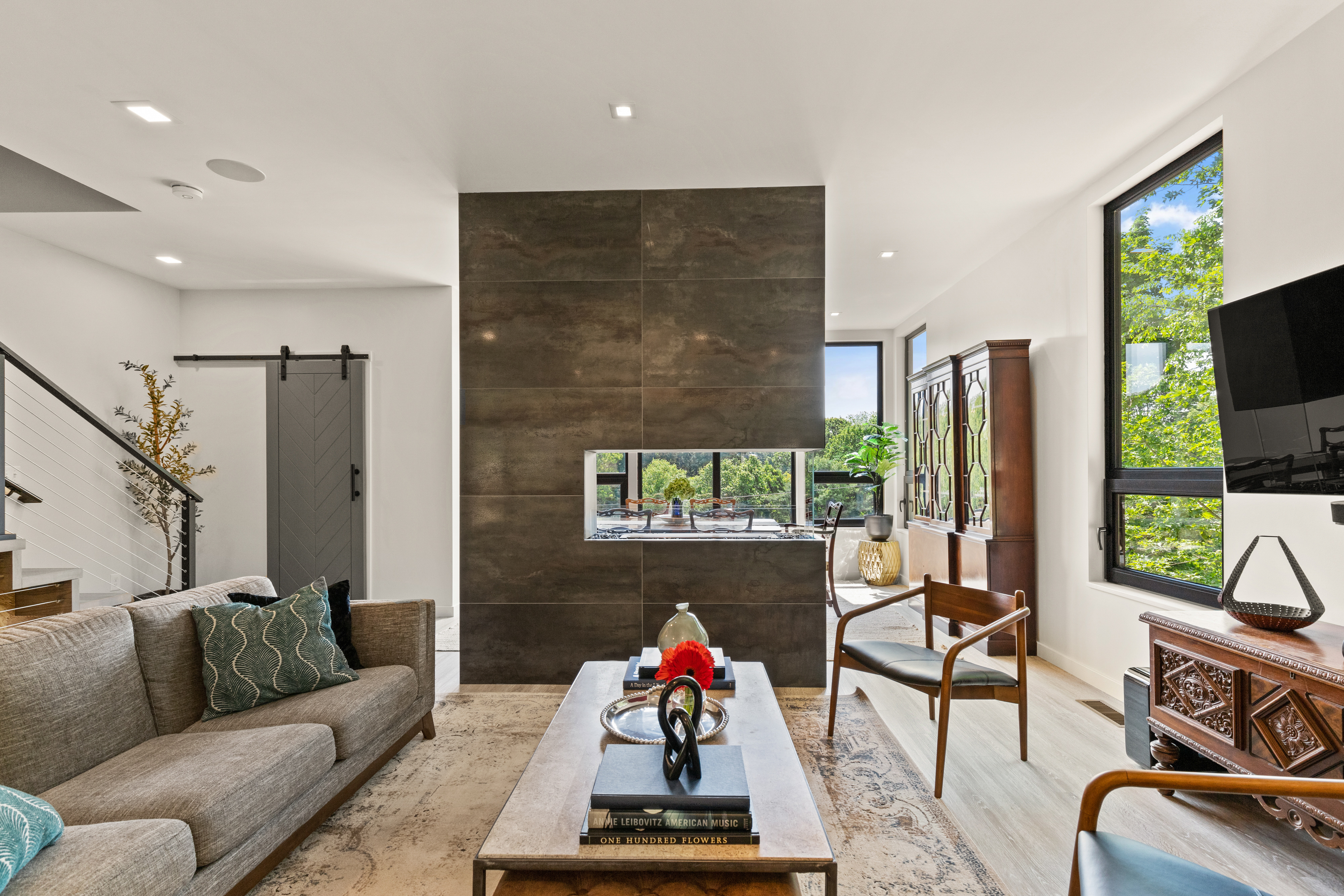 7 Pickman Road Beverly, MA 01915 - Photo 8 of 31 a living room with furniture fireplace and flat screen tv