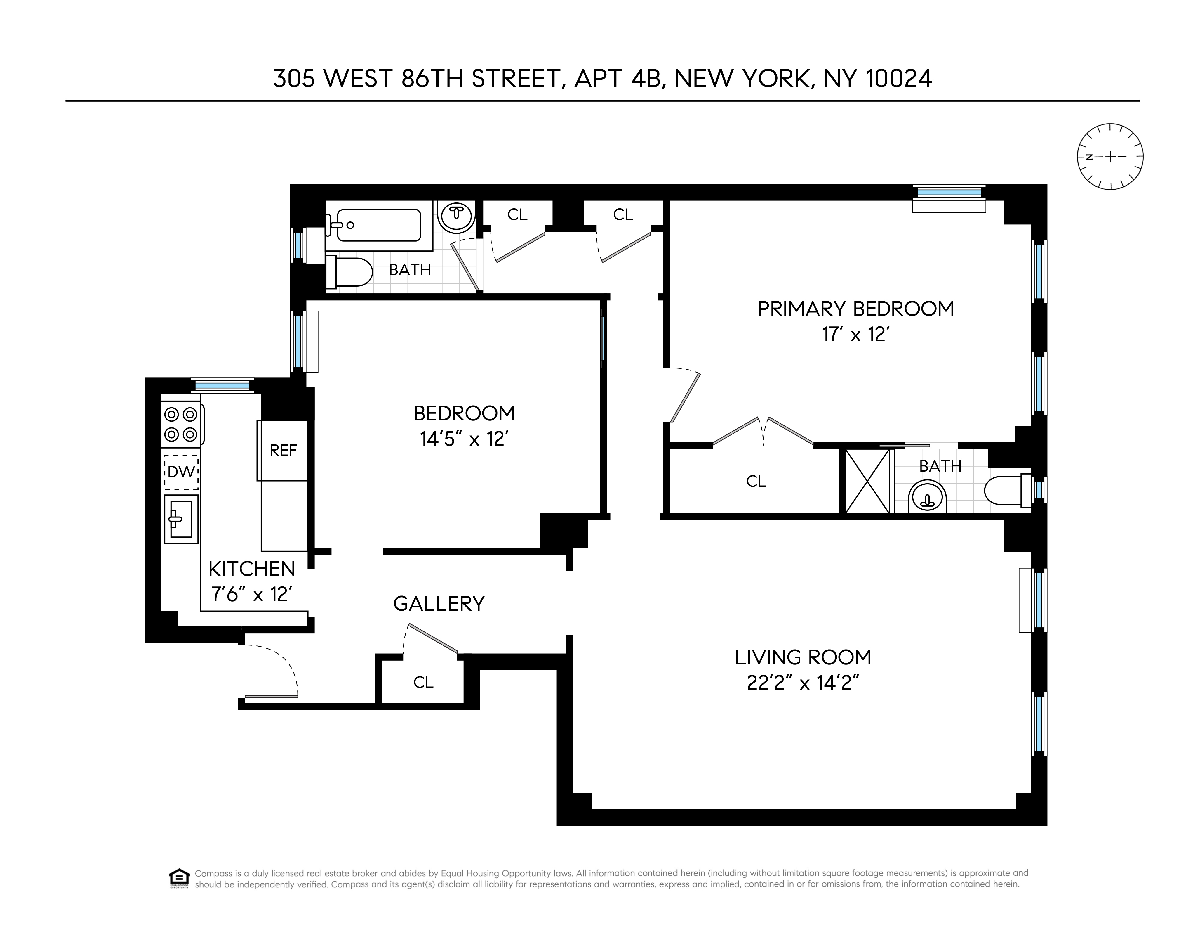 305 West 86th Street, Unit 4B Manhattan, NY 10024 - Photo 16 of 16 Gallery Image 16