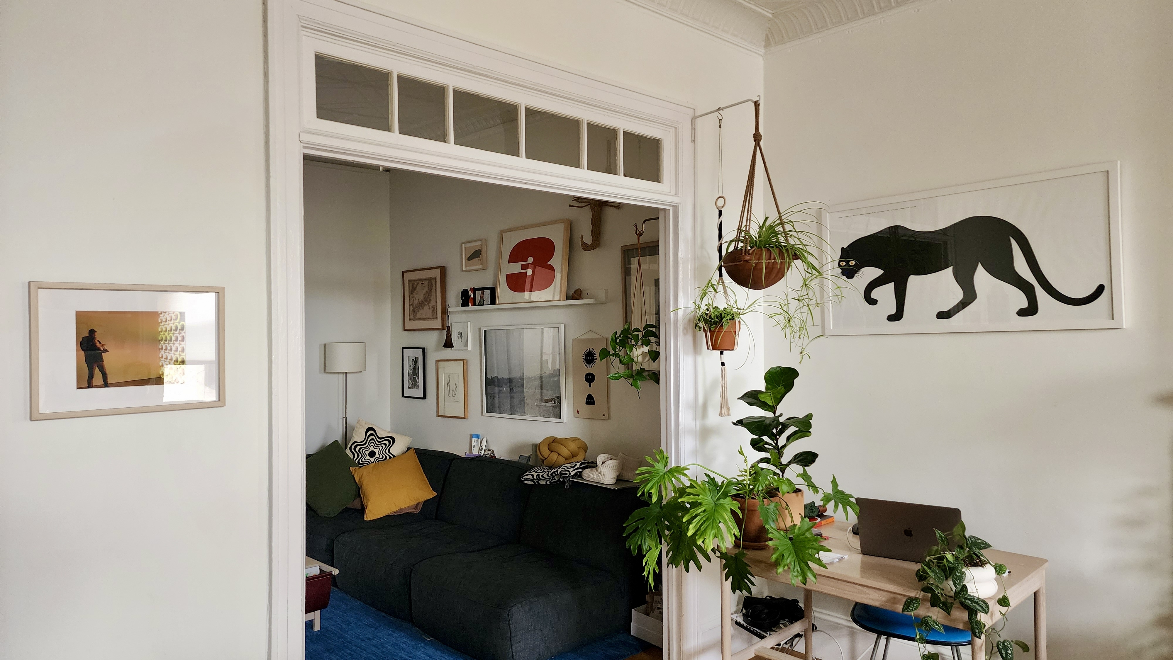 118 1st Place, Unit 2 Brooklyn, NY 11231 - Photo 4 of 12 a living room with furniture and a potted plant