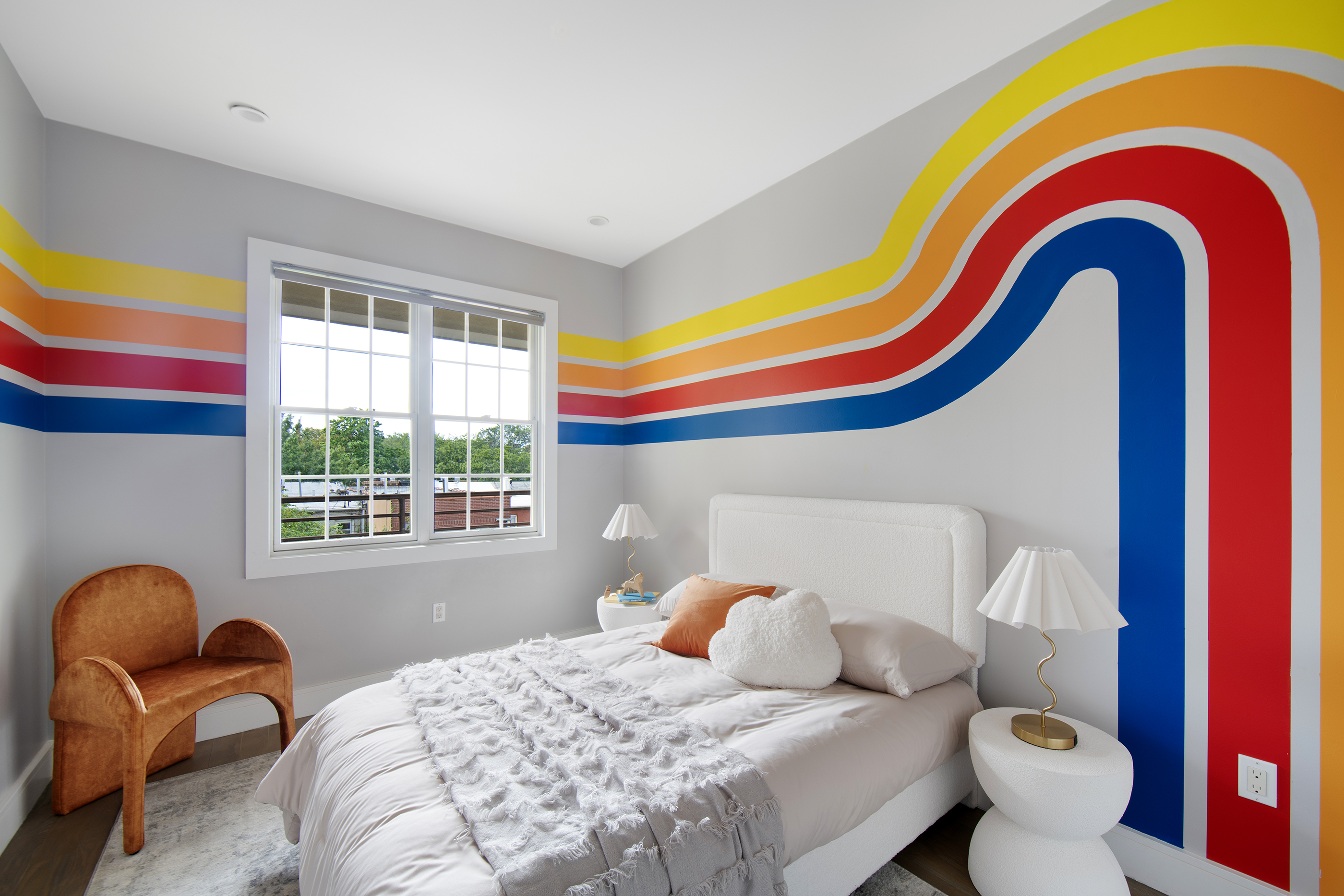 476 Hancock Street, Unit 3 Brooklyn, NY 11233 - Photo 7 of 9 a bedroom with a bed and a window