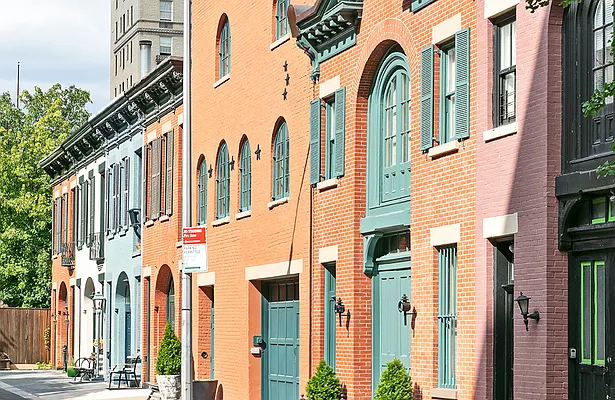9 College Place, Unit 2K Brooklyn, NY 11201 - Photo 16 of 17 a view of a building with a glass windows