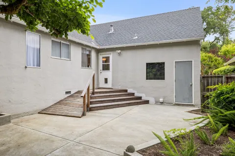 a entryway of the house