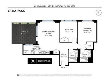 $1,500,000 | 82 Irving Place, Unit 7C | Clinton Hill