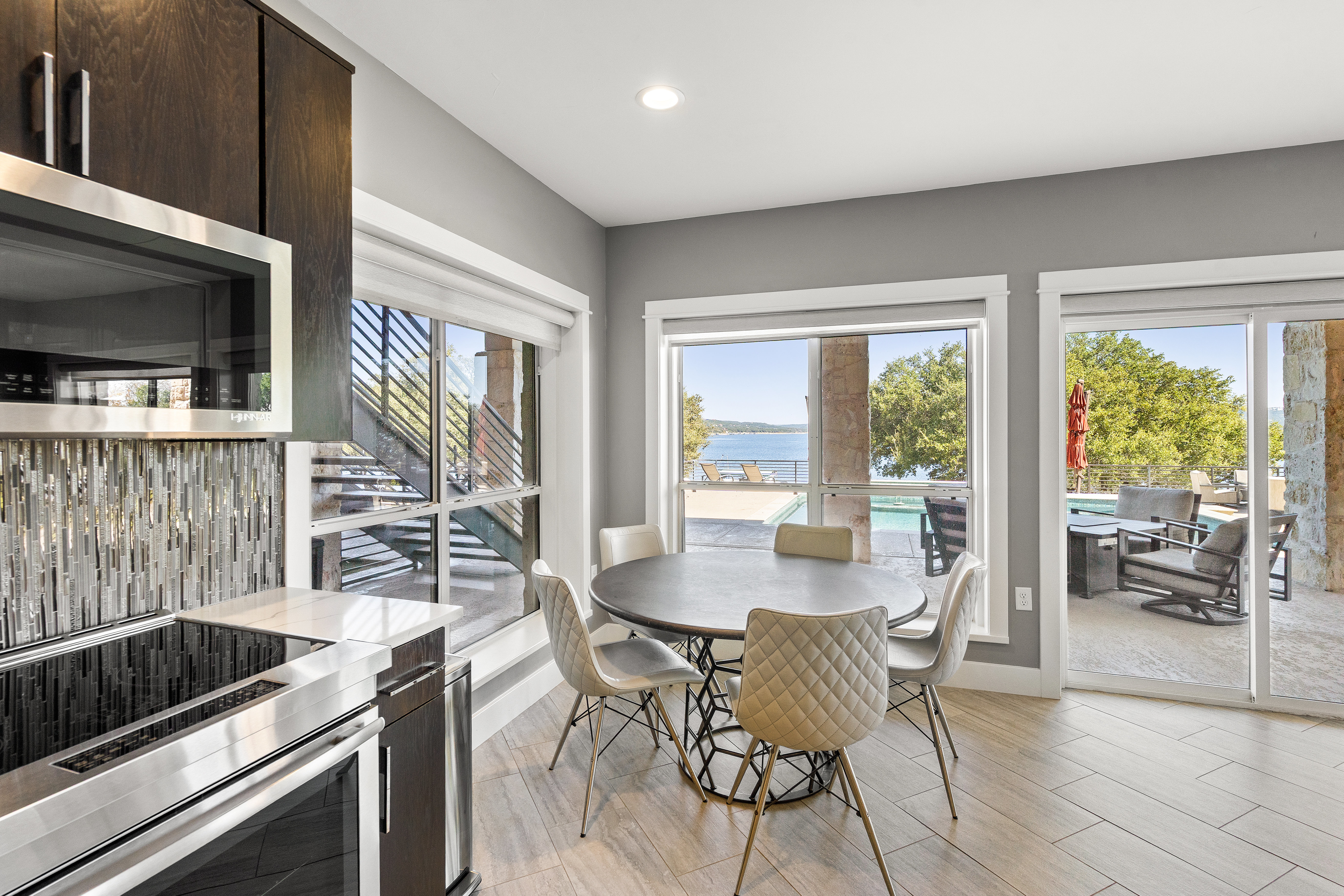 15210 Rainbow 1 Street Austin, TX 78734 - Photo 82 of 138 a view of a dining room with furniture window and outside view