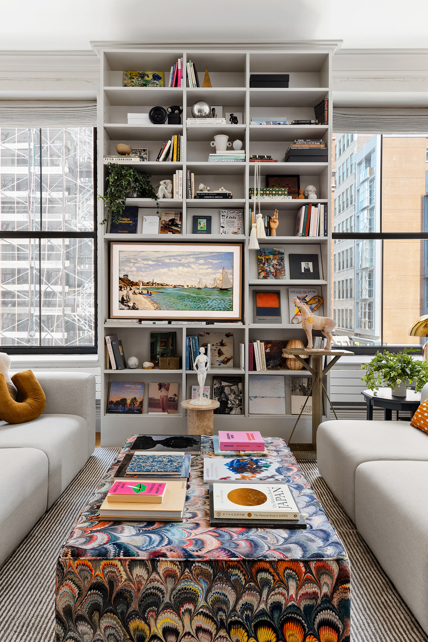35 Mercer Street, Unit 3E Manhattan, NY 10013 - Photo 4 of 21 a living room with furniture a rug and a window