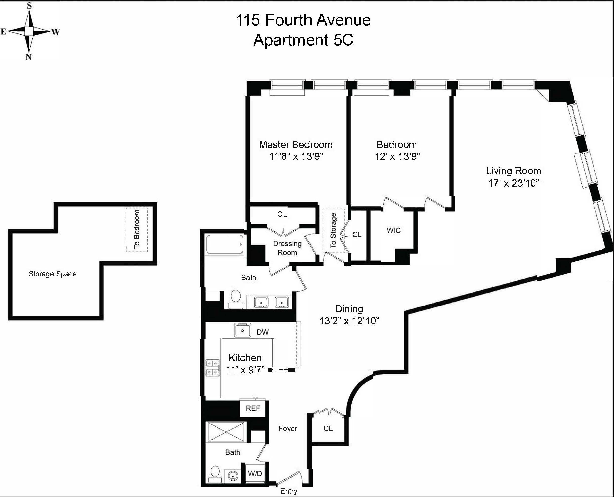 115 4th Avenue, Unit 5C Manhattan, NY 10003 - Photo 11 of 11
