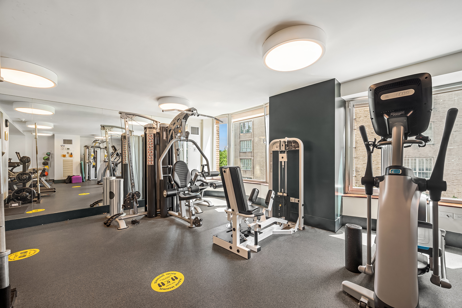 279 Central Park West, Unit 8B Manhattan, NY 10024 - Photo 13 of 15 a view of a room with gym equipment