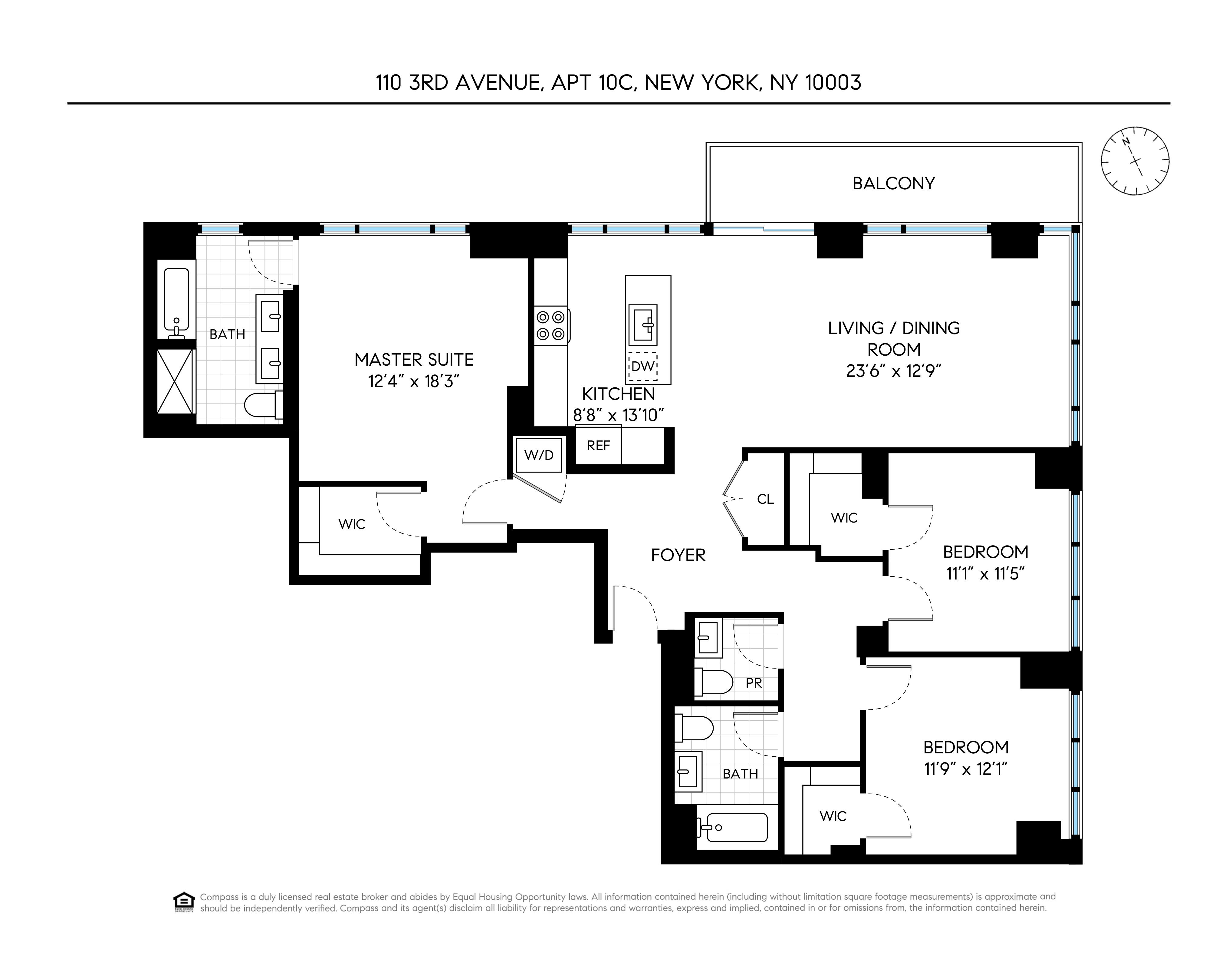 110 3rd Avenue, Unit 10C Manhattan, NY 10003 - Photo 14 of 14 Gallery Image 14