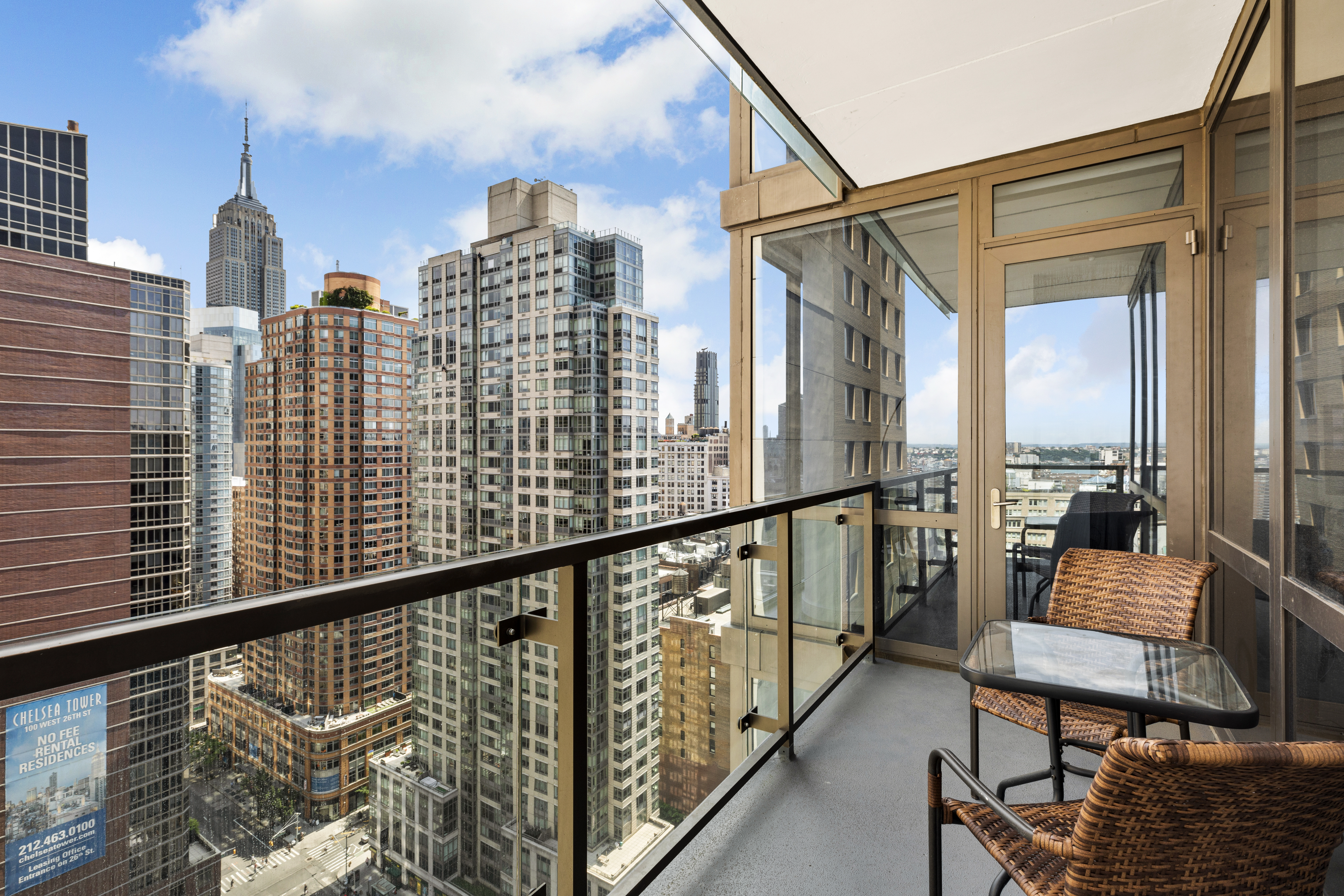 101 West 24th Street, Unit 26A Manhattan, NY 10011 - Photo 5 of 21 a view of balcony with city view