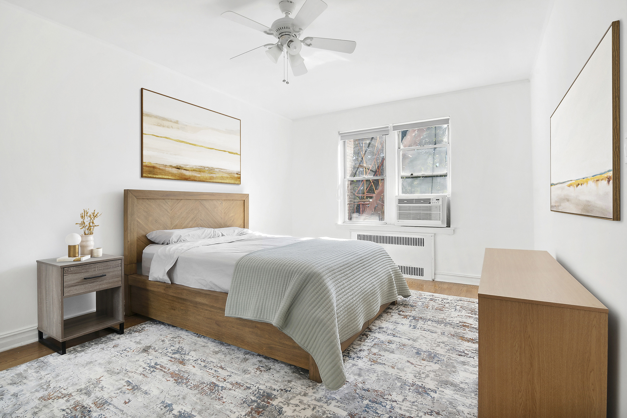 1615 Avenue I, Unit 611 Brooklyn, NY 11230 - Photo 4 of 5 a bedroom with a bed and window