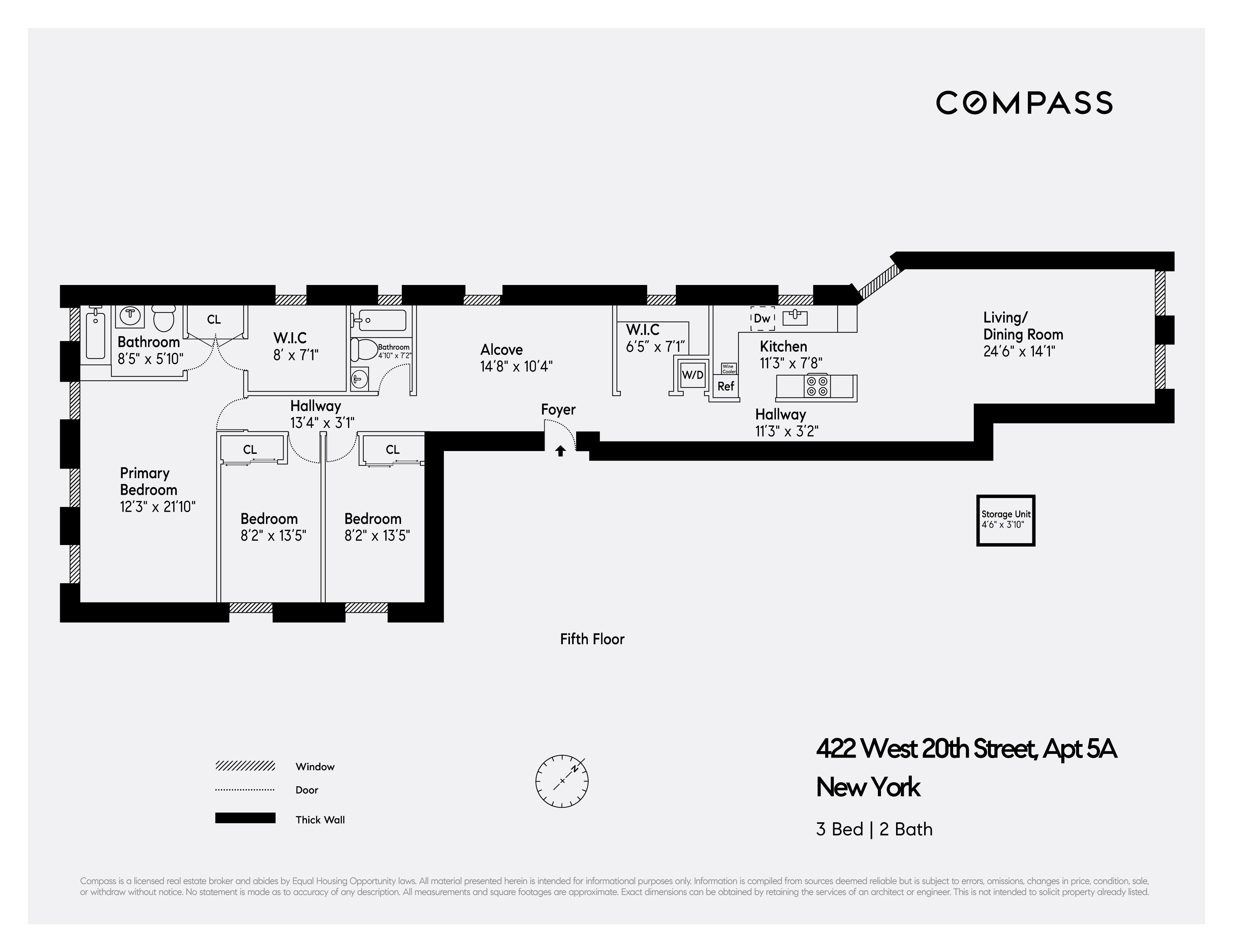 422 West 20th Street, Unit 5A Manhattan, NY 10011 - Photo 14 of 14 unknown