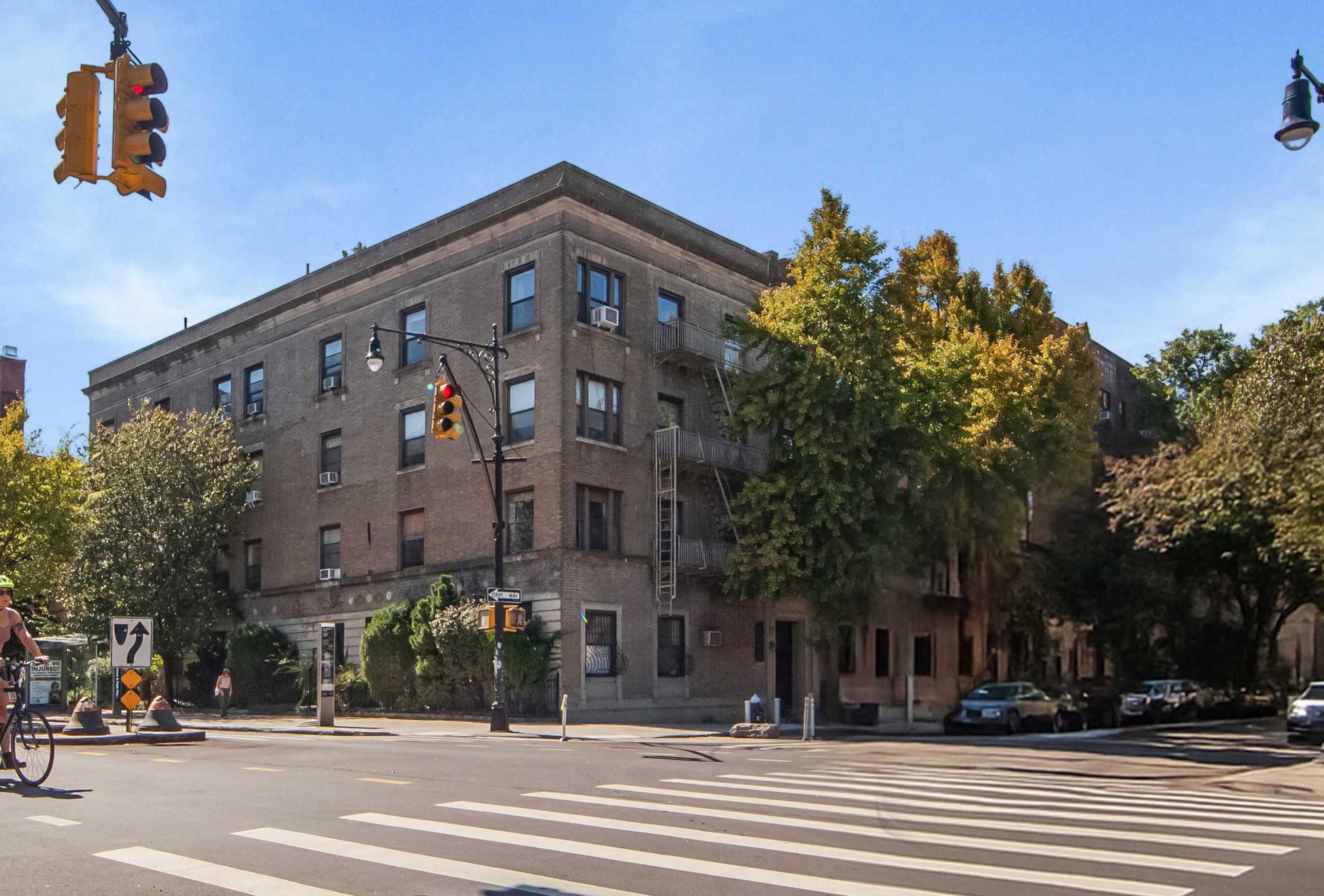 254 Park Place, Unit 4B Brooklyn, NY 11238 - Photo 11 of 12 a view of a building and a street