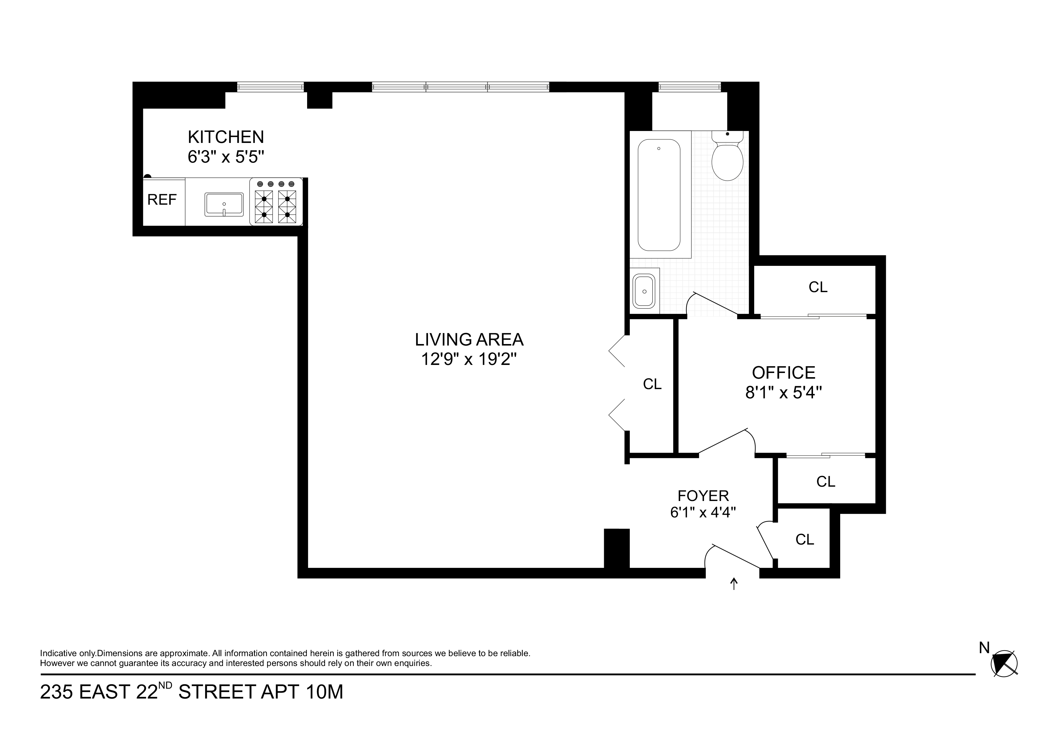 235 East 22nd Street, Unit 10M Manhattan, NY 10010 - Photo 15 of 15 Gallery Image 15