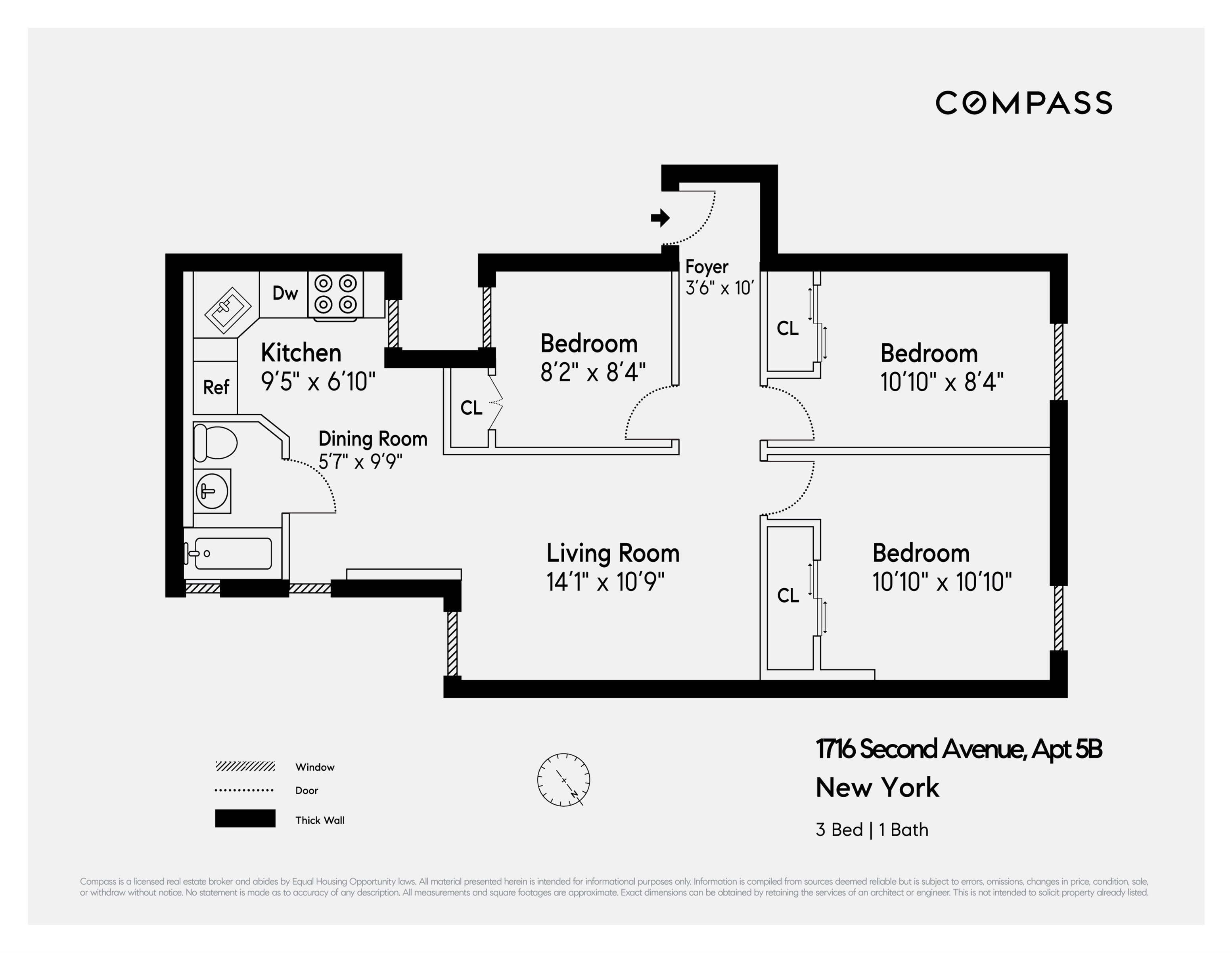 1716 2nd Avenue, Unit 5B Manhattan, NY 10128 - Photo 5 of 6 unknown