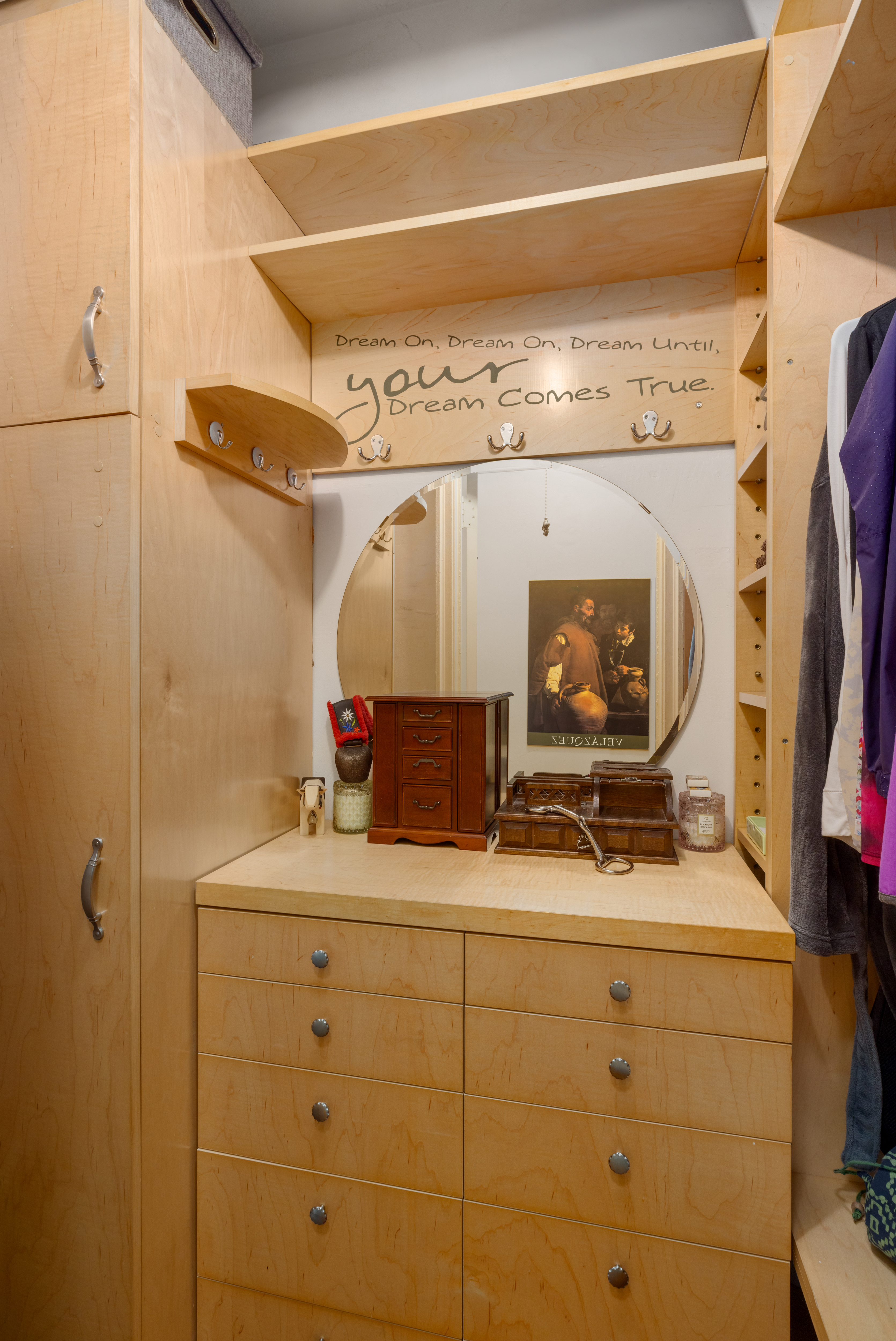 225 Central Park West, Unit 416 Manhattan, NY 10024 - Photo 8 of 16 a bathroom with a sink and a mirror