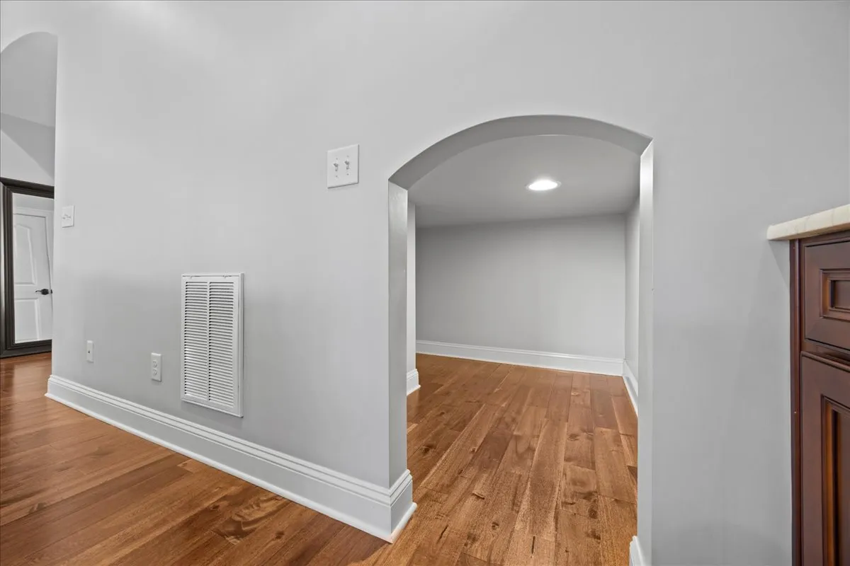 a view of outdoor space with seating area and furniture