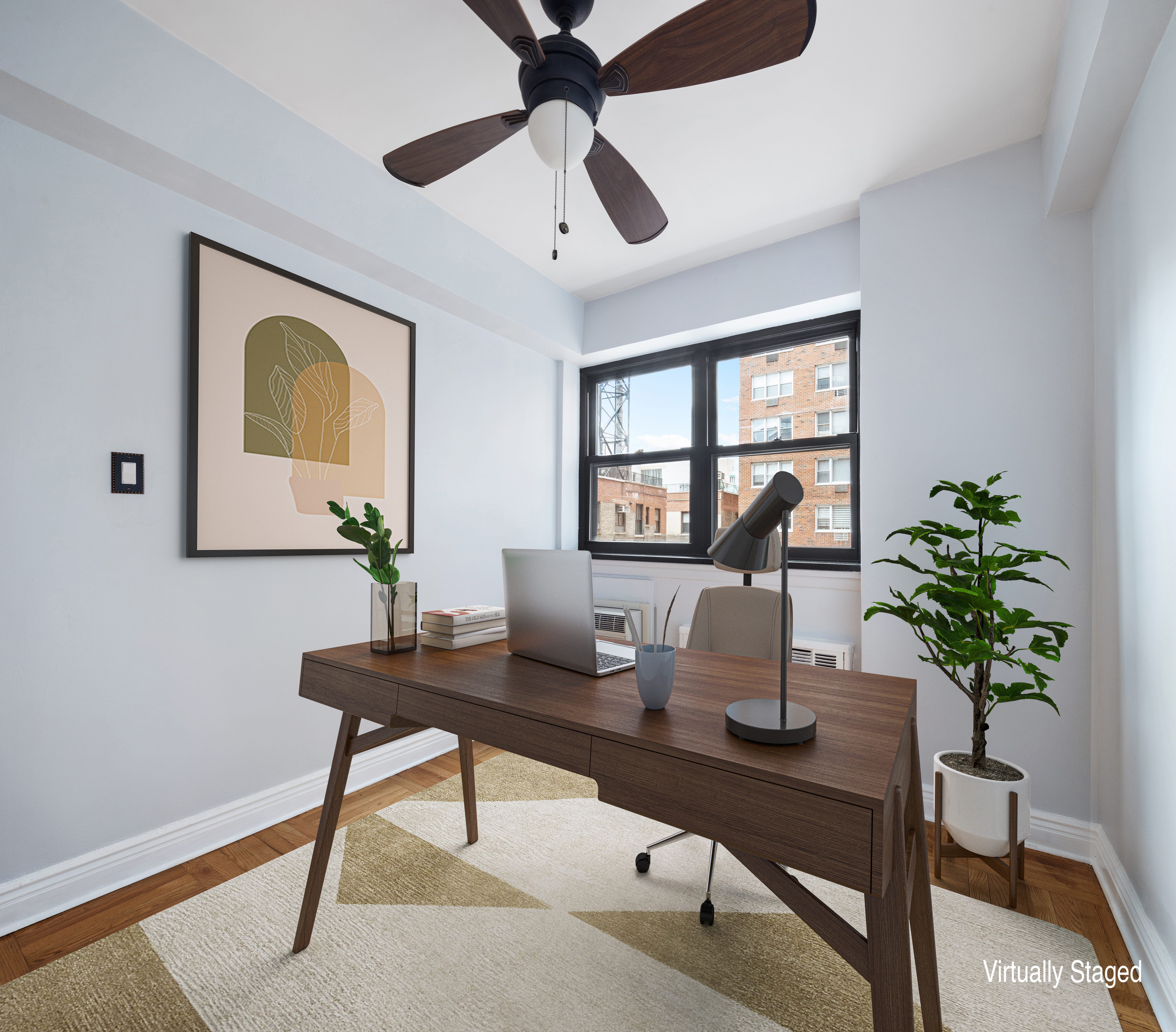 181 East 73rd Street, Unit 9G Manhattan, NY 10021 - Photo 11 of 17 a living room with furniture and a potted plant