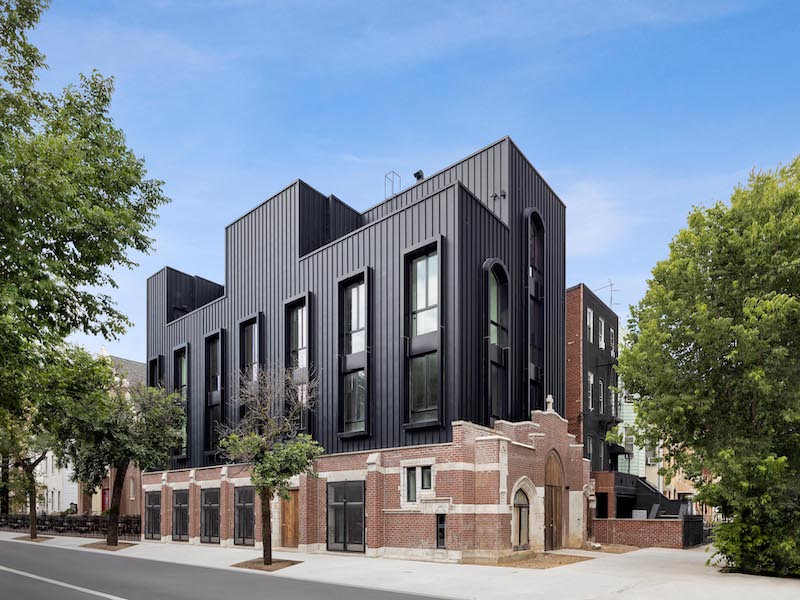459 Harman Street, Unit 1 Manhattan, NY 10026 - Photo 16 of 17 a front view of building with yard
