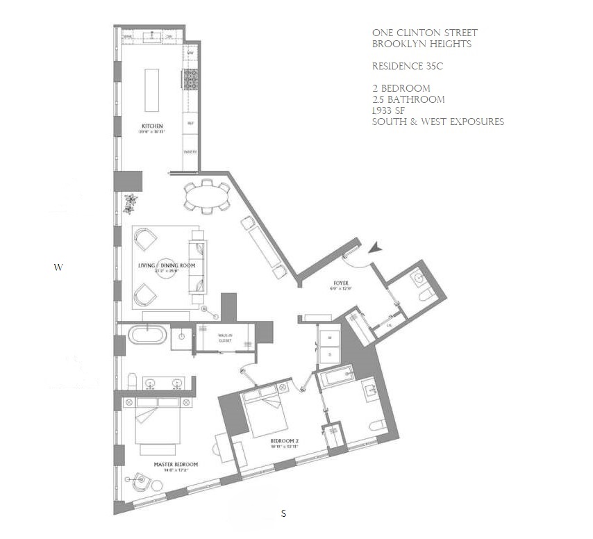 1 Clinton Street, Unit 35C Brooklyn, NY 11201 - Photo 22 of 22