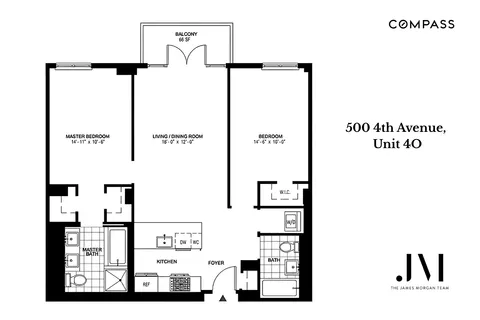 $1,275,000 | 500 4th Avenue, Unit 4O | Park Slope