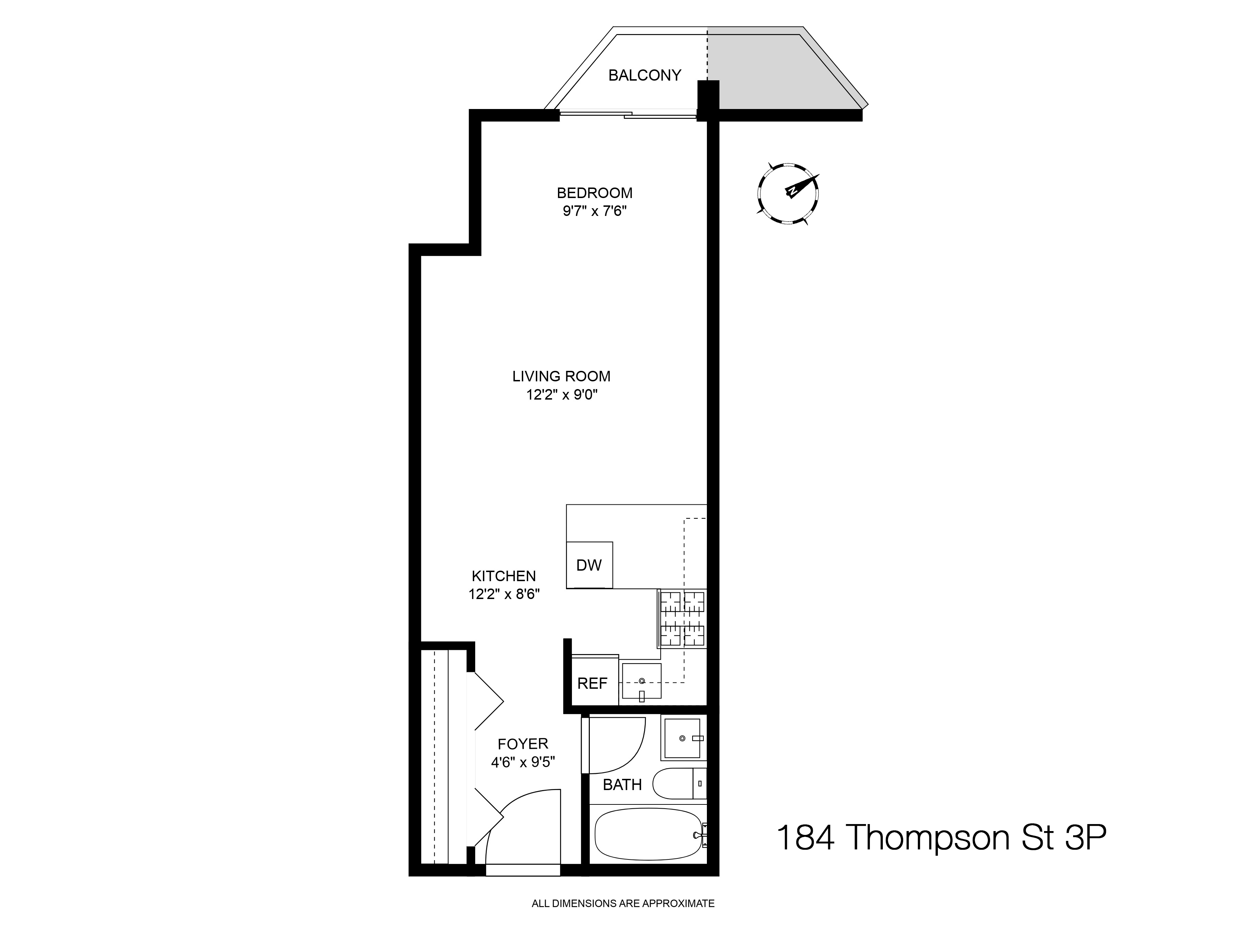 184 Thompson Street, Unit 3P Manhattan, NY 10012 - Photo 8 of 8