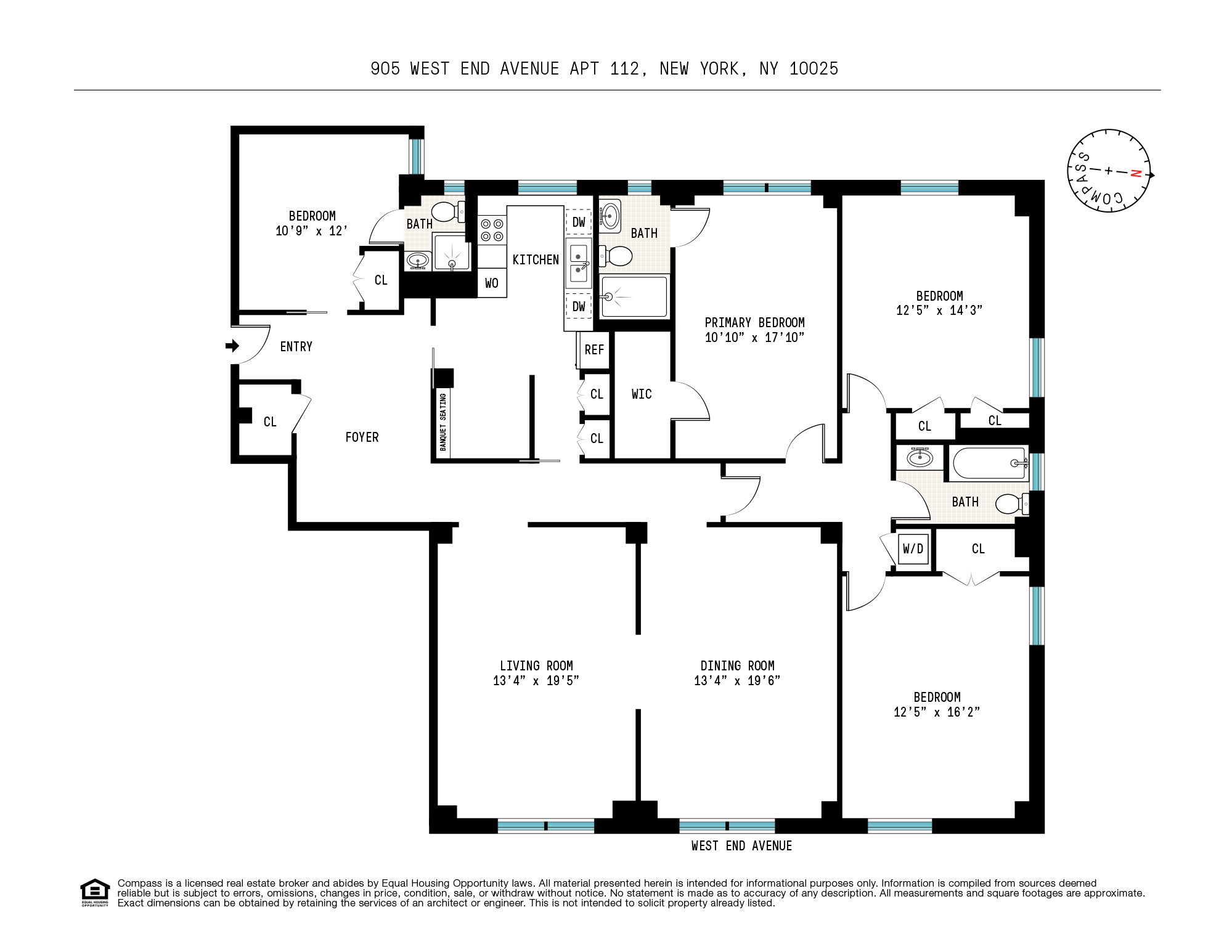 905 West End Avenue, Unit 112 Manhattan, NY 10025 - Photo 12 of 12