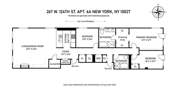 $1,615,000 | 267 West 124th Street, Unit 6A | Harlem