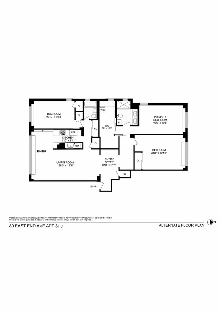 $1,695,000 | 80 East End Avenue, Unit 3HJ | Upper East Side