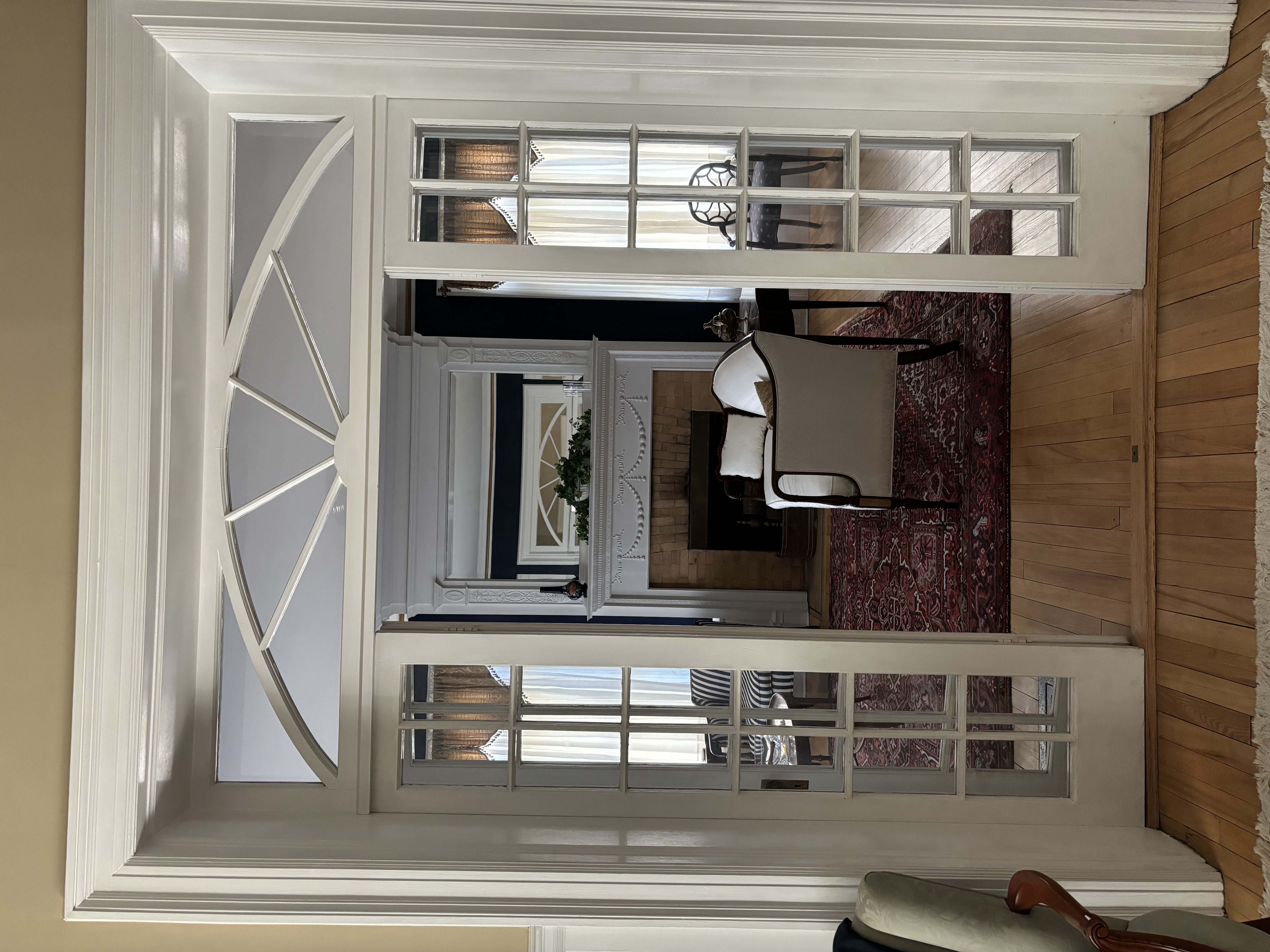 61 Miller Road Morristown, NJ 07960 - Photo 9 of 24 a living room with furniture and a fireplace