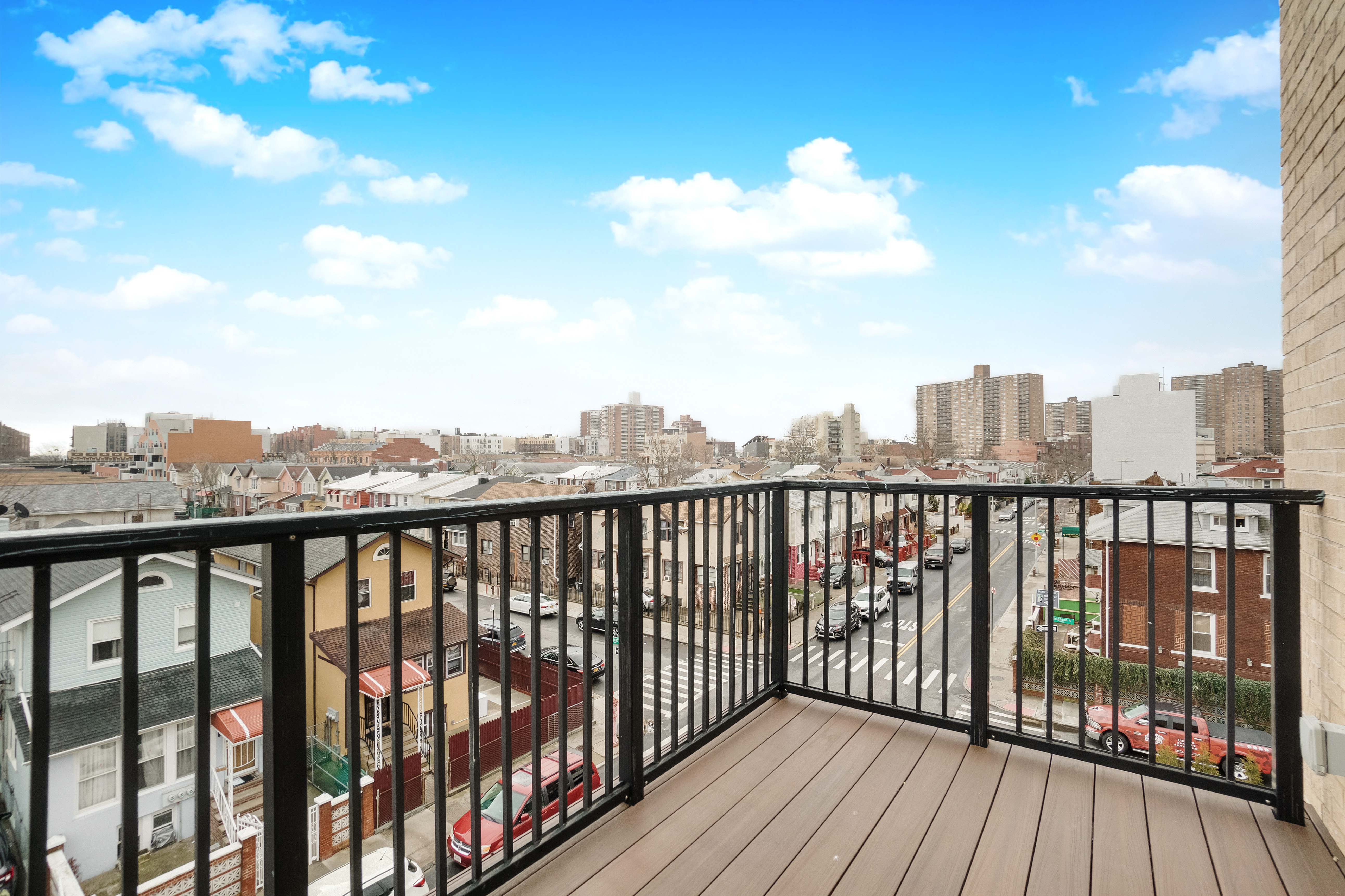 407 Oceanview Avenue, Unit PH Brooklyn, NY 11235 - Photo 11 of 16 a view of city from a roof deck